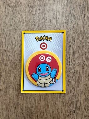 2026 Pokémon Squirtle button Target Collaboration Exclusive Limited Edition